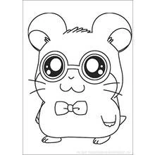 Coloriage Hamtaro (Animé et Manga) #39985 à imprimer et colorier