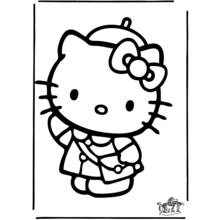 Coloriage Hello Kitty (Animé et Manga) #36793 à imprimer et colorier