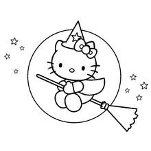 Dessin à colorier: Hello Kitty (Animé et Manga) #37109 - Coloriages à Imprimer Gratuits