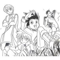 Dessins à colorier: Hunter x Hunter - Coloriages à Imprimer Gratuits