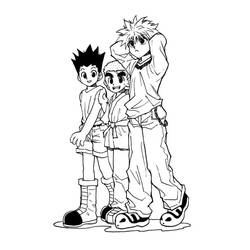Coloriage Hunter x Hunter (Animé et Manga) #201181 à imprimer et colorier