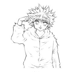 Coloriage Hunter x Hunter (Animé et Manga) #201188 à imprimer et colorier