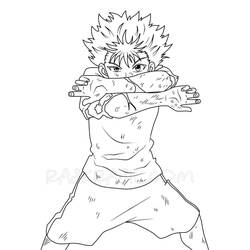 Dessin à colorier: Hunter x Hunter (Animé et Manga) #201201 - Coloriages à Imprimer Gratuits