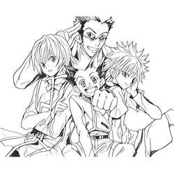 Dessin à colorier: Hunter x Hunter (Animé et Manga) #201210 - Coloriages à Imprimer Gratuits