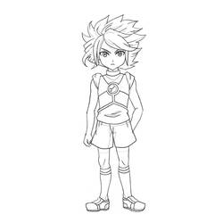 Dessins à colorier: Inazuma Eleven - Coloriages à Imprimer Gratuits