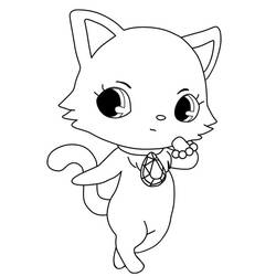Dessin à colorier: Jewelpet (Animé et Manga) #195870 - Coloriages à Imprimer Gratuits