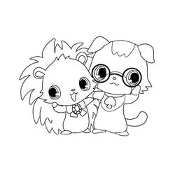 Dessin à colorier: Jewelpet (Animé et Manga) #195879 - Coloriages à Imprimer Gratuits