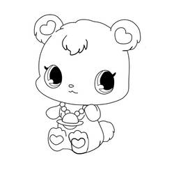 Dessin à colorier: Jewelpet (Animé et Manga) #195882 - Coloriages à Imprimer Gratuits