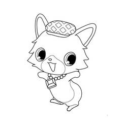 Dessin à colorier: Jewelpet (Animé et Manga) #195883 - Coloriages à Imprimer Gratuits