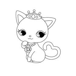 Dessin à colorier: Jewelpet (Animé et Manga) #195886 - Coloriages à Imprimer Gratuits