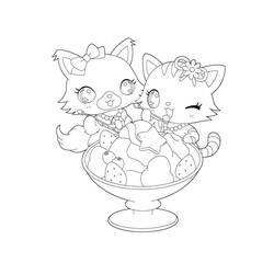 Dessin à colorier: Jewelpet (Animé et Manga) #195887 - Coloriages à Imprimer Gratuits