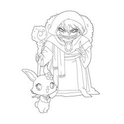 Dessin à colorier: Jewelpet (Animé et Manga) #195888 - Coloriages à Imprimer Gratuits