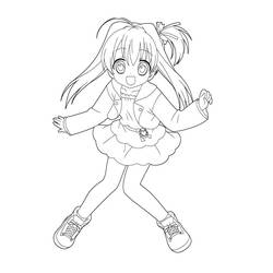 Dessin à colorier: Jewelpet (Animé et Manga) #195889 - Coloriages à Imprimer Gratuits