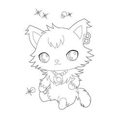 Dessin à colorier: Jewelpet (Animé et Manga) #195891 - Coloriages à Imprimer Gratuits