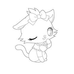 Dessin à colorier: Jewelpet (Animé et Manga) #195892 - Coloriages à Imprimer Gratuits