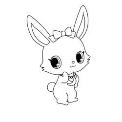 Dessin à colorier: Jewelpet (Animé et Manga) #195897 - Coloriages à Imprimer Gratuits