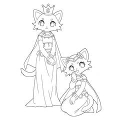 Dessin à colorier: Jewelpet (Animé et Manga) #195901 - Coloriages à Imprimer Gratuits