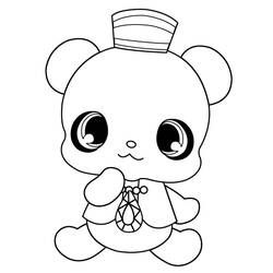 Dessin à colorier: Jewelpet (Animé et Manga) #37647 - Coloriages à Imprimer Gratuits