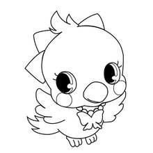Dessin à colorier: Jewelpet (Animé et Manga) #37654 - Coloriages à Imprimer Gratuits