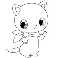 Dessin à colorier: Jewelpet (Animé et Manga) #37663 - Coloriages à Imprimer Gratuits