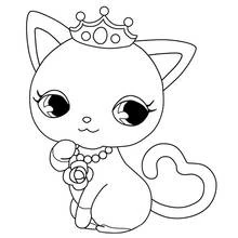 Dessins à colorier: Jewelpet - Coloriages à Imprimer Gratuits