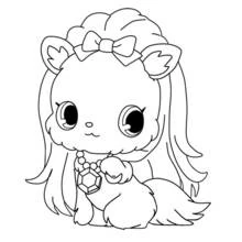 Dessin à colorier: Jewelpet (Animé et Manga) #37686 - Coloriages à Imprimer Gratuits