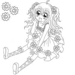 Dessin à colorier: Jewelpet (Animé et Manga) #37735 - Coloriages à Imprimer Gratuits
