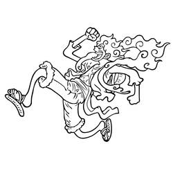 Dessin à colorier: Luffy (Animé et Manga) #214992 - Coloriages à Imprimer Gratuits