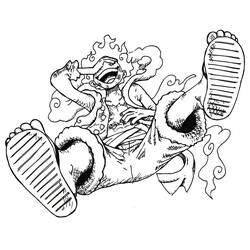 Dessin à colorier: Luffy (Animé et Manga) #214993 - Coloriages à Imprimer Gratuits