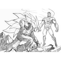 Dessin à colorier: Mangas (Animé et Manga) #42967 - Coloriages à Imprimer Gratuits