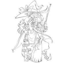 Dessin à colorier: Mangas (Animé et Manga) #42997 - Coloriages à Imprimer Gratuits