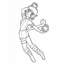 Dessin à colorier: Mew Mew Power (Animé et Manga) #46234 - Coloriages à Imprimer Gratuits