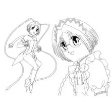 Dessin à colorier: Mew Mew Power (Animé et Manga) #46241 - Coloriages à Imprimer Gratuits