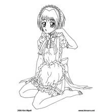 Dessin à colorier: Mew Mew Power (Animé et Manga) #46246 - Coloriages à Imprimer Gratuits