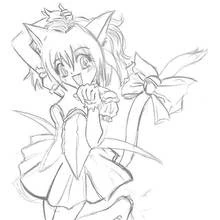 Dessin à colorier: Mew Mew Power (Animé et Manga) #46255 - Coloriages à Imprimer Gratuits