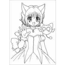 Dessin à colorier: Mew Mew Power (Animé et Manga) #46258 - Coloriages à Imprimer Gratuits