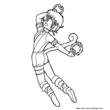Dessin à colorier: Mew Mew Power (Animé et Manga) #46272 - Coloriages à Imprimer Gratuits