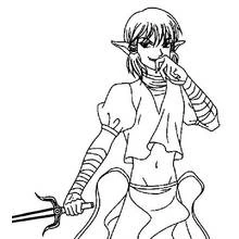 Dessin à colorier: Mew Mew Power (Animé et Manga) #46307 - Coloriages à Imprimer Gratuits