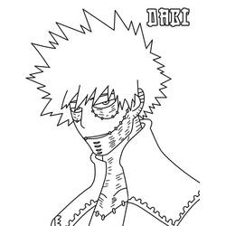 Dessins à colorier: My Hero Academia - Coloriages à Imprimer Gratuits