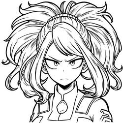 Dessin à colorier: My Hero Academia (Animé et Manga) #218529 - Coloriages à Imprimer Gratuits