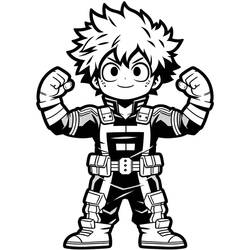 Coloriage My Hero Academia (Animé et Manga) #218536 à imprimer et colorier