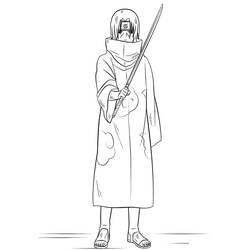 Dessin à colorier Naruto (Animé et Manga) #171444, gratuit à imprimer