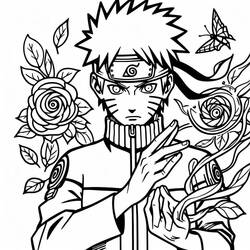 Dessin Naruto (Animé et Manga) #212206 à colorier pour petits et grands