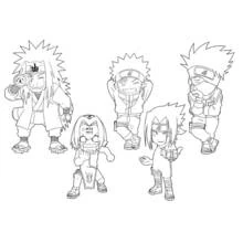 Dessin à colorier: Naruto (Animé et Manga) #38088 - Coloriages à Imprimer Gratuits