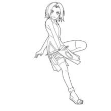 Coloriage Naruto (Animé et Manga) #38177 à imprimer et colorier