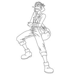 Dessin à colorier: One Piece (Animé et Manga) #215209 - Coloriages à Imprimer Gratuits