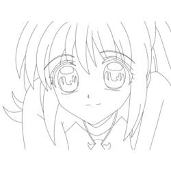 Dessin à colorier: Pichi Pichi Pitch: Mélodie des sirènes (Animé et Manga) #53653 - Coloriages à Imprimer Gratuits