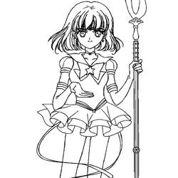Coloriage Sailor Moon (Animé et Manga) #182986 à imprimer et colorier