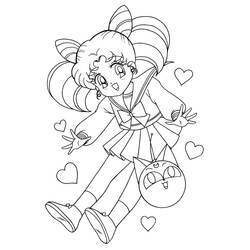 Coloriage Sailor Moon (Animé et Manga) #182998 à imprimer et colorier