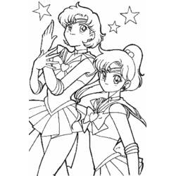 Coloriage Sailor Moon (Animé et Manga) #50254 à imprimer et colorier
